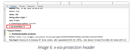 Reflectex-xss-protection header